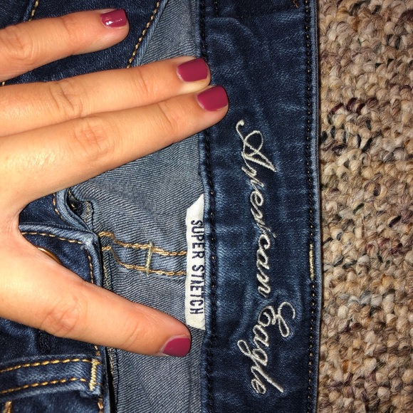 American Eagle Super Stretch Jeans! Size 0/2 - Picture 2 of 4
